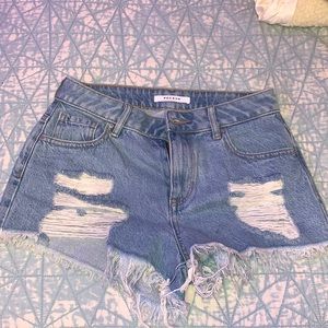 Pacsun riped Jean shorts